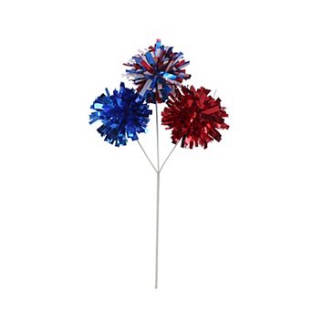Celebrate Together™ Americana Tinsel Pom Pom Pick