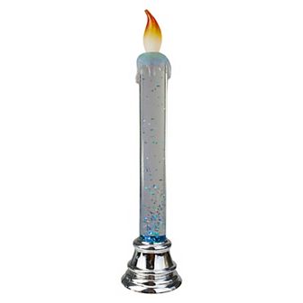 Northlight LED Glittered Flameless Candle Table Decor