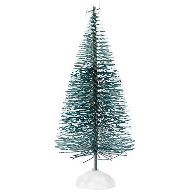 Northlight 4-Inch Frosted Mini Bottle Brush Pine Christmas Village Trees 2-pc. Set