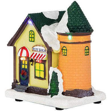 Northlight LED Lighted Toy Shop Christmas Village Display Piece Table Decor