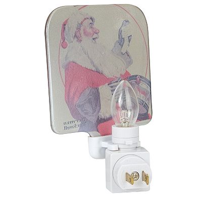 Northlight Norman Rockwell 'A Drum for Tommy' Glass Night Light