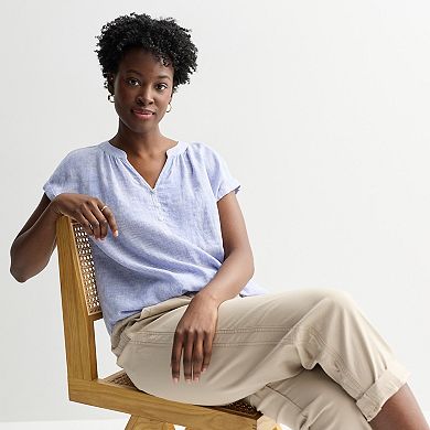 Women's Sonoma Goods For Life® Dolman Sleeve Popover Shirt