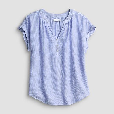 Women's Sonoma Goods For Life® Dolman Sleeve Popover Shirt