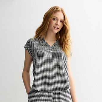 Women's Sonoma Goods For Life® Dolman Sleeve Popover Shirt