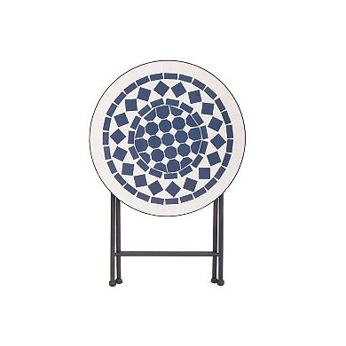 Sonoma Goods For Life® Mosaic Folding Accent Table 18-inch
