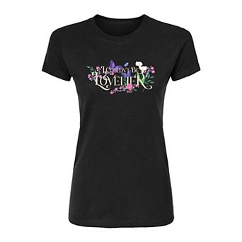 Juniors' Wicked For Good Glinda I Couldn't Be Lovelier Fitted Tee
