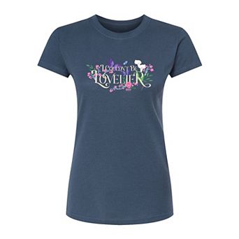 Juniors' Wicked For Good Glinda I Couldn't Be Lovelier Fitted Tee