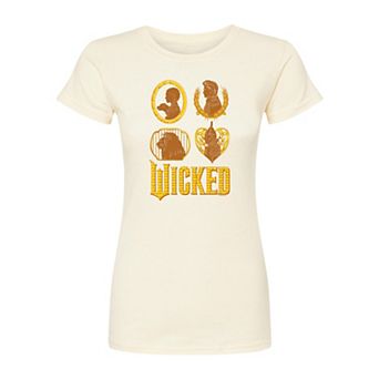 Juniors' Wicked For Good Fitted Tee