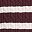 Burgndy Ivory Stripe