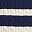 Navy Ivory Stripe