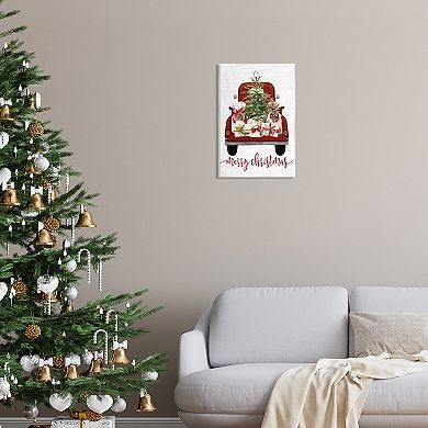 Stupell Home Decor Merry Christmas Holiday Presents Plaque Wall Art