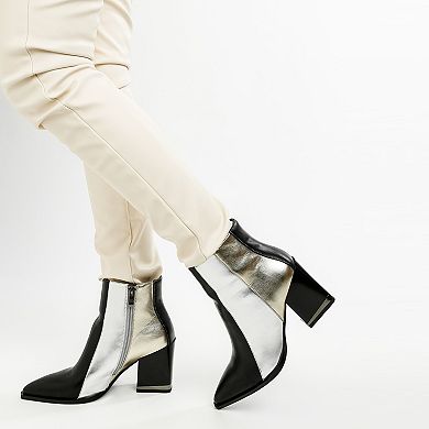 London Rag Stemon Women's Block Heel Boots