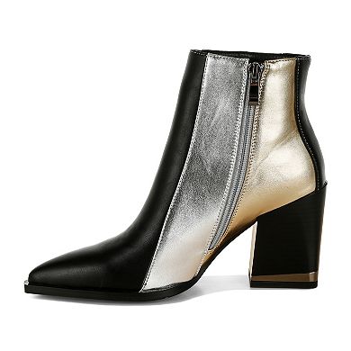 London Rag Stemon Women's Block Heel Boots