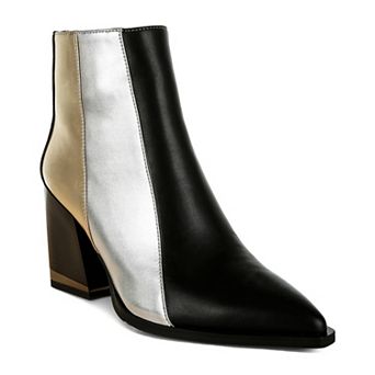 London Rag Stemon Women's Block Heel Boots