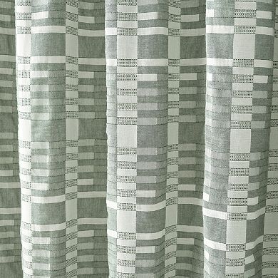 Caro Home Carter Geometric Shower Curtain