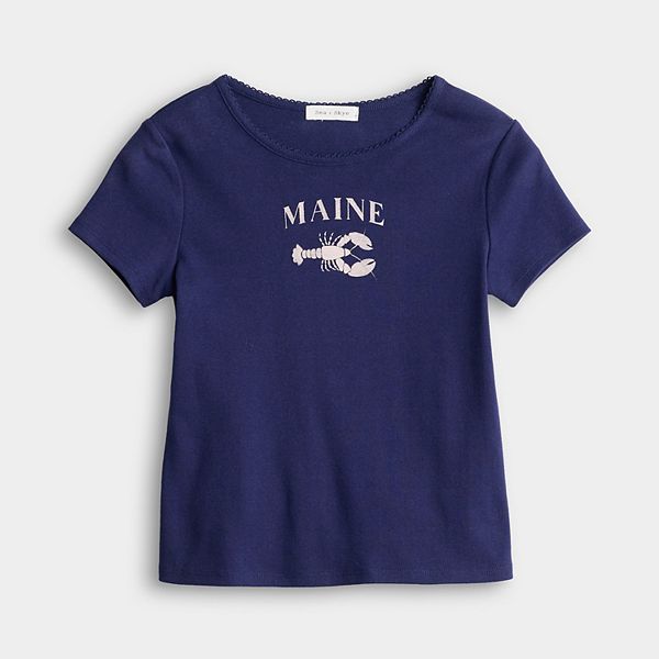 Girls 7-16 Sea + Skye Graphic Tee