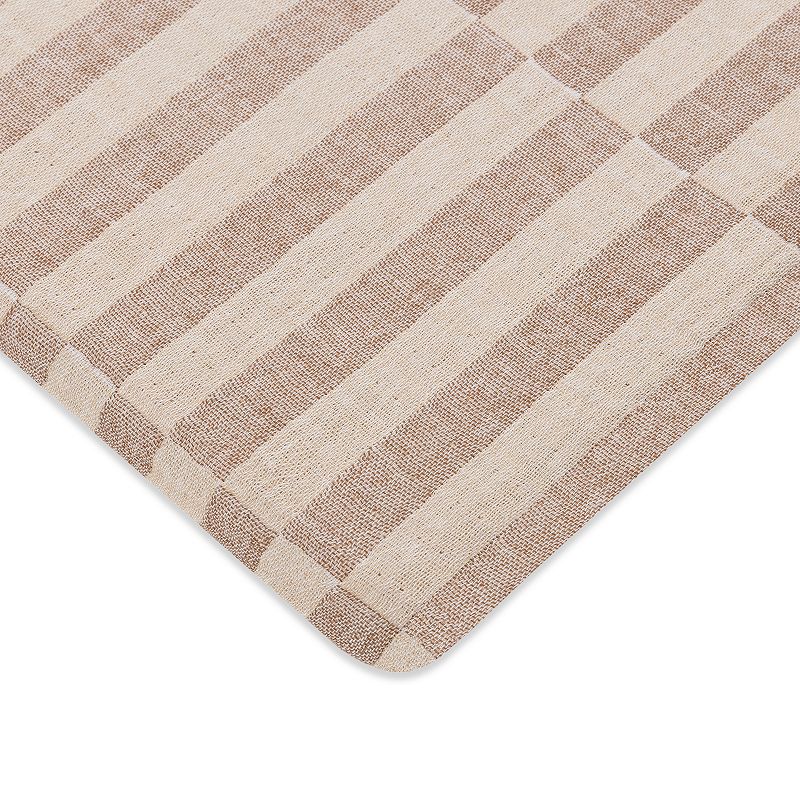 Babyletto All-Stages Organic Muslin Cotton Bassinet Sheet, Brown Stripe