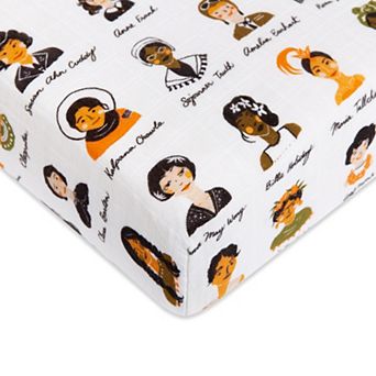 Babyletto Muslin Cotton Fitted Crib Sheet