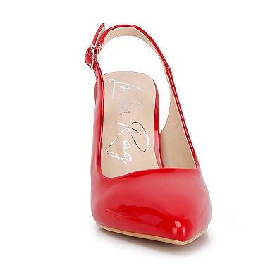 London Rag Dalaney Women's Slingback High Block Sandals