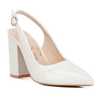 London Rag Dalaney Women's Slingback High Block Sandals