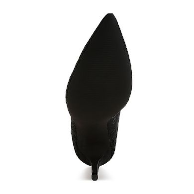 London Rag Masega Women's Pointed Toe Stiletto Heel Pumps