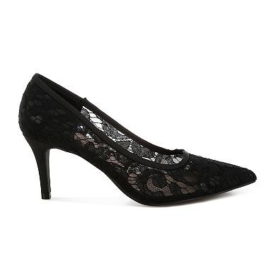 London Rag Masega Women's Pointed Toe Stiletto Heel Pumps