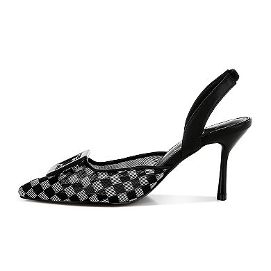 London Rag Freya Women's Pointy Toe Stiletto Heels