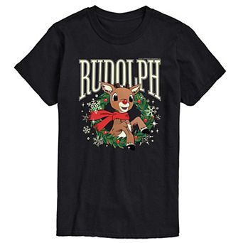 Big & Tall Rudolph The Red-Nosed Reindeer Graphic Tee