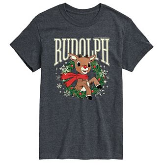 Big & Tall Rudolph The Red-Nosed Reindeer Graphic Tee