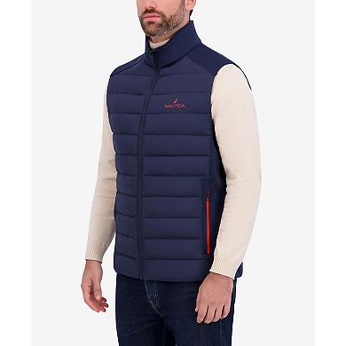 Men's Nautica Transitional Mixed Media Vest