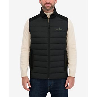 Men's Nautica Transitional Mixed Media Vest
