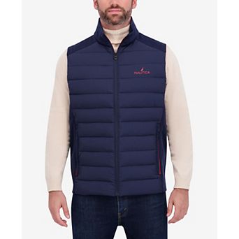 Men's Nautica Transitional Mixed Media Vest