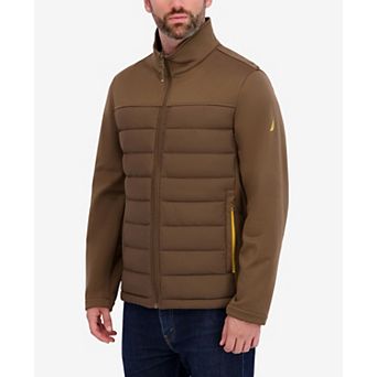 Men's Nautica Transitional Mixed Media Jacket