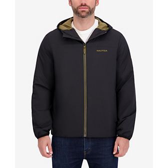 Men's Nautica Hooded Transitional Jacket