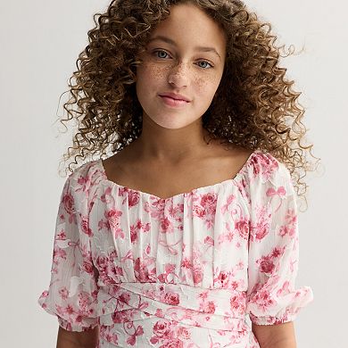 Girls 7-16 Speechless Floral Chiffon Dress