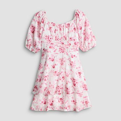 Girls 7-16 Speechless Floral Chiffon Dress