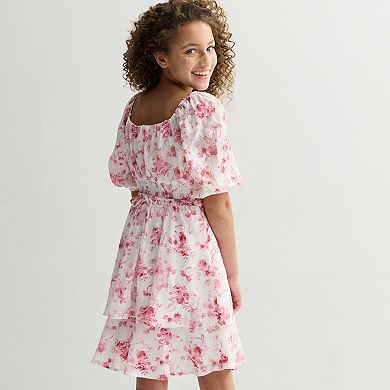 Girls 7-16 Speechless Floral Chiffon Dress