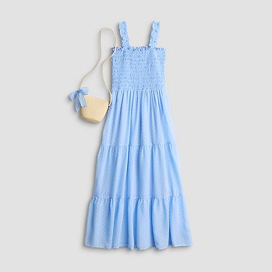 Girls 7-16 Speechless Chiffon Maxi Dress with Purse