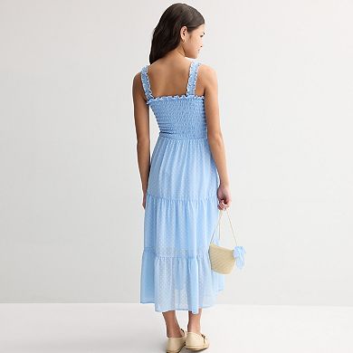 Girls 7-16 Speechless Chiffon Maxi Dress with Purse