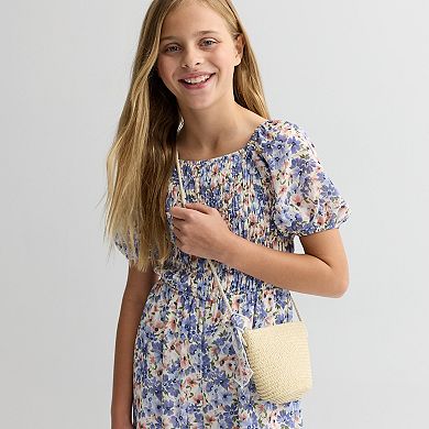 Girls 7-16 Speechless Floral Smocked Jumpsuit