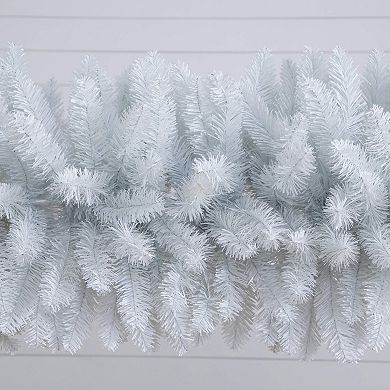 nearly natural 8-ft. Artificial Holiday White Christmas Pine Archway