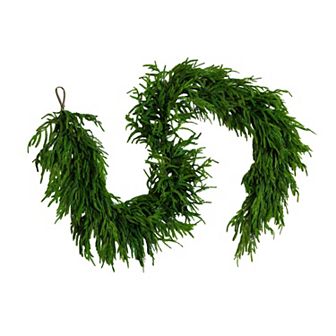 nearly natural 8-ft. Artificial Real Touch Norfolk Island Pine Garland