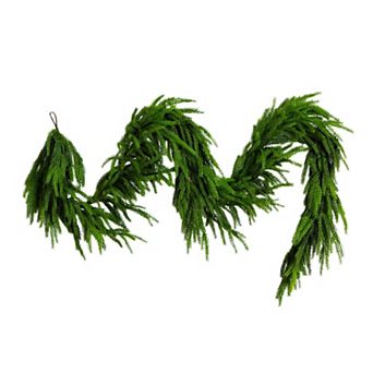 nearly natural 10-ft. Artificial Real Touch Norfolk Island Pine Garland