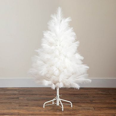 Nearly Natural 4-ft. Artificial Pampas Grass Christmas Tree