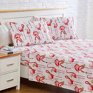 Harper Loft Fancy Flamingo Sheet Set