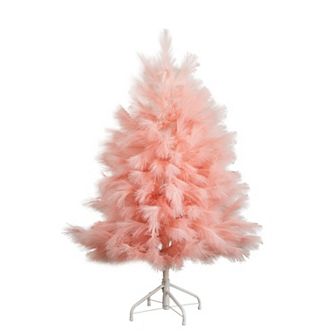 nearly natural 4-ft. Artificial Pampas Grass Christmas Tree
