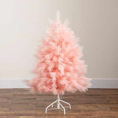 Nearly Natural 4-ft. Artificial Pampas Grass Christmas Tree