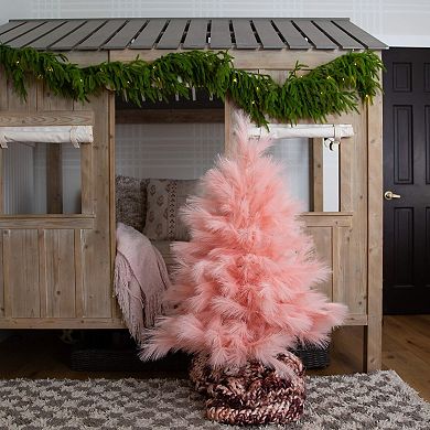 Nearly Natural 4-ft. Artificial Pampas Grass Christmas Tree