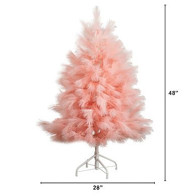 Nearly Natural 4-ft. Artificial Pampas Grass Christmas Tree