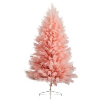 nearly natural 6-ft. Artificial Pampas Grass Christmas Tree